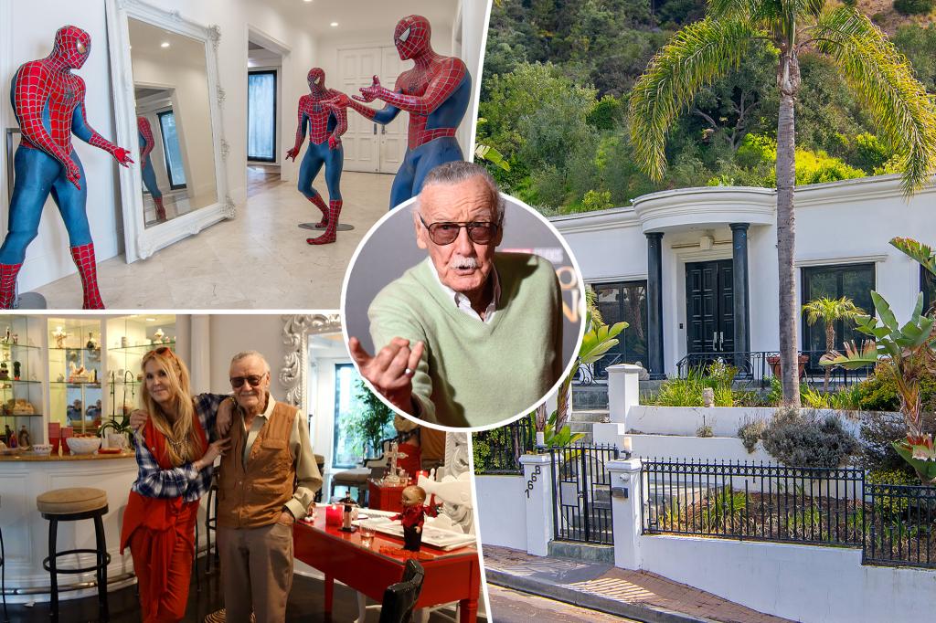 Exclusive | Stan Lee's daughter to sell $8.8 million estate late Marvel legend bought her